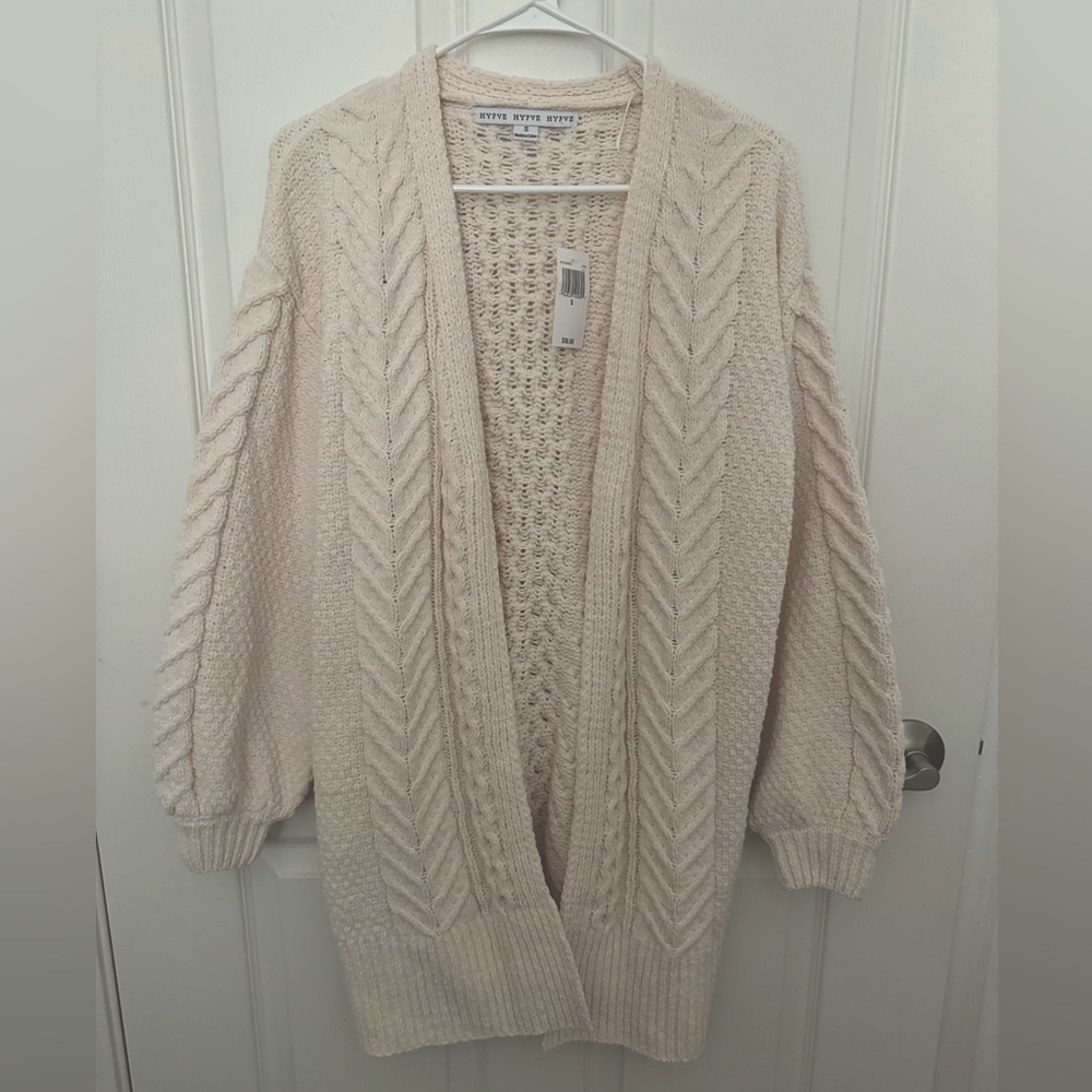 Dry Goods cream sweater. Size small.
